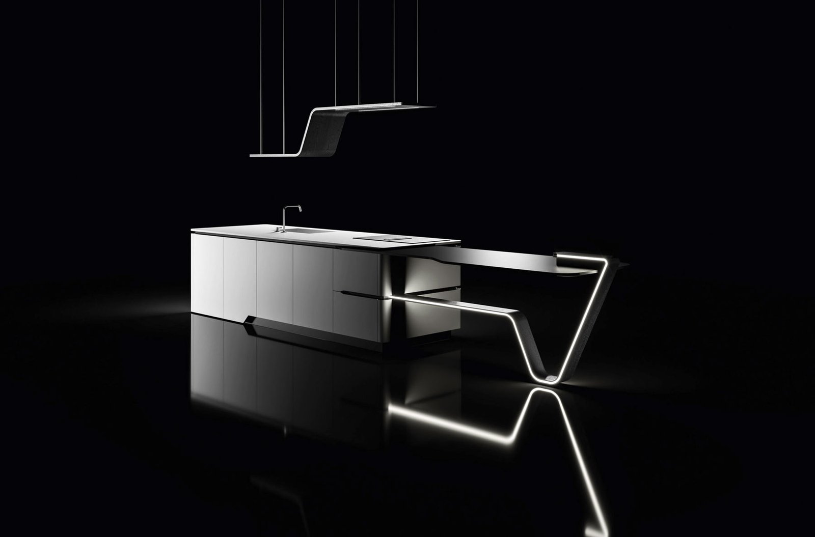 Cuisine italienne haut de gamme Snaidero : Vision