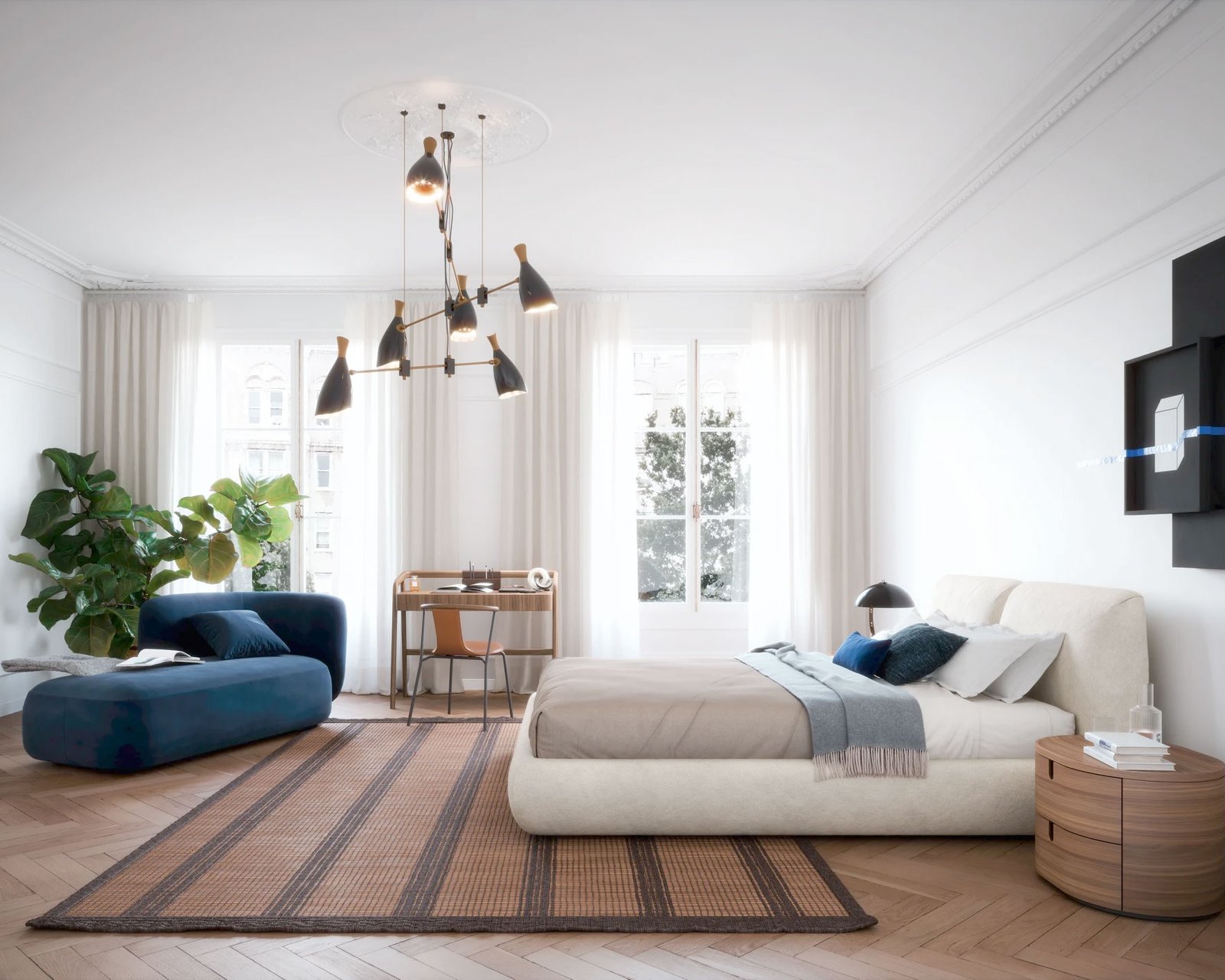 Chambre et rangements : intimité et fonctionnalité